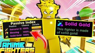 "SECRET GLITCH" To Get ANY PASSIVE You Want In Anime Fighters! S+ Tier Passives! | Roblox