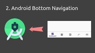 2. Simply create Android Bottom Navigation View/Menu