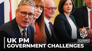 UK's new PM Keir Starmer's government faces a long list of challenges