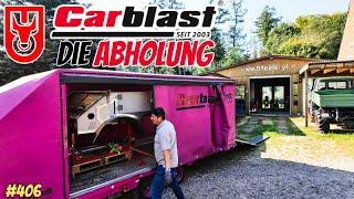 Nach 2 Jahren - Die ABHOLUNG zum KTL beschichten und lackieren | 1951 Unimog #carblast #steelstyler