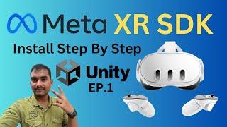 New Meta XR SDK Install in Unity For VR EP.1 | Meta Quest 2, 3 , Pro SDK