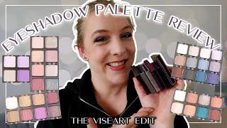 EYESHADOW PALETTE REVIEW 2023 // The Viseart Edit