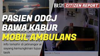 Pasien ODGJ Sempat Bawa Kabur Mobil Ambulans di Sumedang