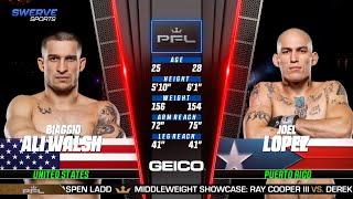 Biaggio Ali Walsh vs. Joel Galarza Lopez | 2023 PFL World Championship FULL FIGHT Highlights