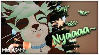 [FURRY ASMR] Floofy Kitten Sniffs and Licks your Ears ~  Mixi