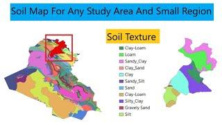 How To Download Soil Map For Any Study Area And Classify The Soil Type