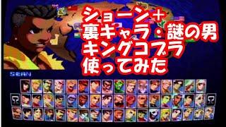 ストリートファイター2 懐かしき「ショーン」＋ショーンの裏キャラ「キングコブラ」でプレイ【SF】Street Fighter II SNK 8.0 Premium Edition Mugen