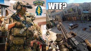 US Special Forces Soldier Try's Airsoft On Hollywood Movie Set With Realistic URGI Gas BlowBack!