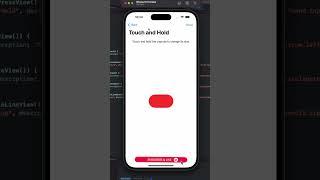 Gesture Example | SwiftUI Tutorial #shorts #swiftuitutorial #swiftuicodes #gesture  #example #coding