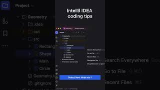 IntelliJ IDEA coding tips