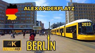 ⁴ᴷ⁶⁰  Berlin | Alexanderplatz | Walking Tour (June 2023) [4K]