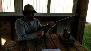 450 BPE (Black powder Express) double rifle by Joseph Harkom and son. elephant gun