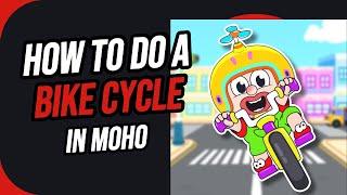 How to Make a Bike Cycle in Moho | Goolee Animation