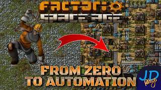 From ZERO to AUTOMATION ️ Factorio Space Age   Ep1  Tutorial. Walkthrough, Lets Play