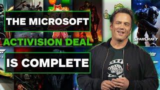 Microsoft Buys Activision Blizzard: Joining the Xbox Family