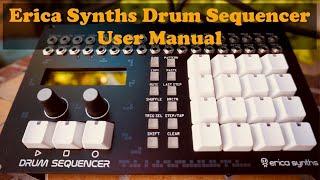 Erica Synths Drum Sequencer - User Manual