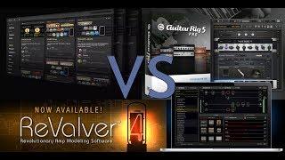 Line 6 Helix Native, Positive Grid Bias Fx, NI Guitar Rig 5, Peavey Revalver 4, Blind comparison  