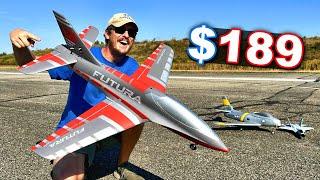 100MPH Miniature RC Jet FULL of POWER!!!! - FMS Futura 64mm EDF