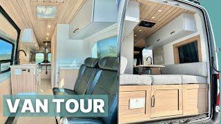 Stunning Custom Built Luxury Family Van Tour