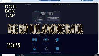 حصرياً: مجاني بصلاحيات الادمن Free RDP بسرعات انترنت رهيبة 2025 حل مشكله الصوت FULL ADMINISTRATOR