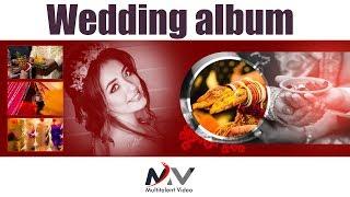 how to make wedding album design template in Photoshop CC 2019