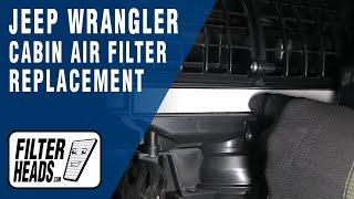 How to Replace Cabin Air Filter 2021 Jeep Wrangler | AQ1286