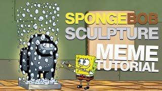 Spongebob Sculpture Meme Tutorial (After Effects, Photoshop)