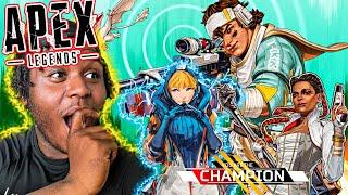 FIRST TIME Reacting To EVERY Apex Legends Cinematic Launch Trailer (HILARIOUS)