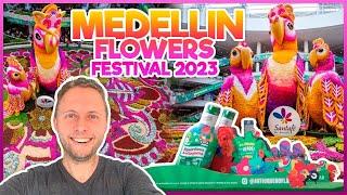 The MOST BEAUTIFUL Flower Display in Medellin 2023 | Santa Fé Shopping Center | Feria de las Flores