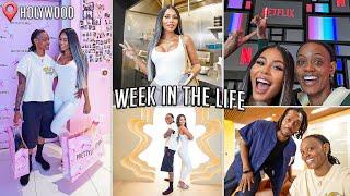 WEEK IN A LIFE, meeting with netflix, snapchat, new restaurants and more..