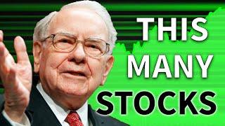 How Many Stocks Should You REALLY Own? – Warren Buffett on Diversification