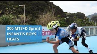 300 Mts+D Sprint Infantis Men  - Heats