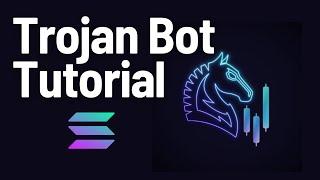 Trojan Bot Tutorial | Best Solana Telegram Trading Bot
