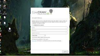 how to remove or disable or hide login screen in corelDraw X8