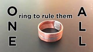 Ben Builds: DIY Easy Copper and Silver Rings (Custom Patterns Too!)