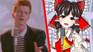 Anime RickRoll - A Touhou Animation of Rick Astley's Never Gonna Give You Up