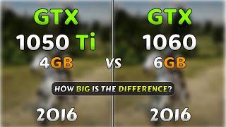 GTX 1050 Ti vs GTX 1060 6gb | Worth Upgrading?