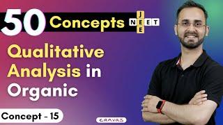 Qualitative analysis (Lassaigne test) - Organic Chemistry - Detailed Recap