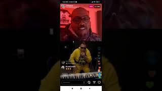 Scott Storch & Timbaland Cooking beat in quarantine - Instagram Live 26/03/2020