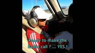 Is this 9 year old a pilot in command making calls?