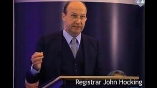 ICTY's 20th Anniversary - Remarks of Registrar John Hocking