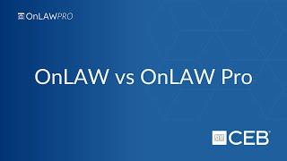 OnLAW vs OnLAW Pro