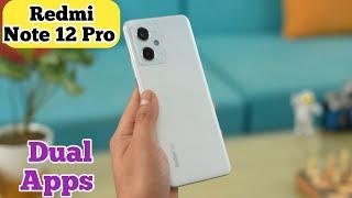 How To Enable Clone App In Redmi Note 12 Pro, Dual App Enable In Redmi Note 12 Pro, Redmi Note