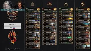 [Gwent] Gwent Open #4 Top 64 Qualifier Winners Finals Necrotal vs. Lord-Triss