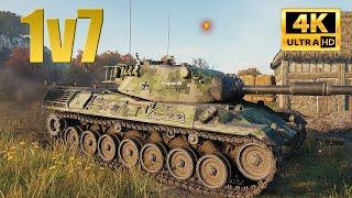 Leopard 1: Alone versus 7 one shots - World of Tanks