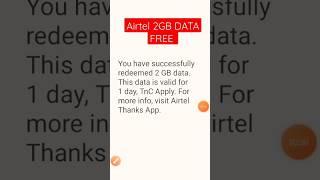 AIRTEL FREE DATA TODAY / AIRTEL FREE DATA CODE 2024 #airtel #freedata #shorts #viral