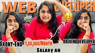 HOW to learn WEB DEVELOPMENT as beginner(Tamil)- Evlo salary earn panlama