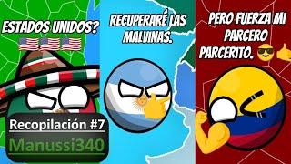 México y Estados Unidos VUELVEN a RECOPILAR sus videos  | Manussi340  | #countryballs #xd