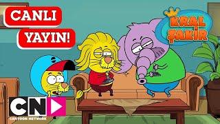  CANLI  | KRAL ŞAKİR | 5 Saatlik Eğlence | Cartoon Network Türkiye
