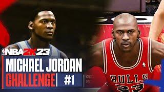 BİR EFSANENİN DOĞUŞU. | #NBA2K23 JORDAN CHALLENGE TÜRKÇE #1